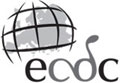 ECDC — logo i sort og hvid