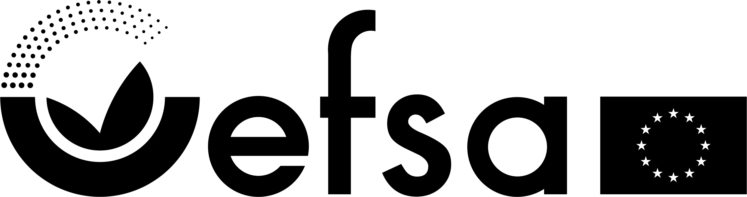 EFSA — logo i sort og hvid