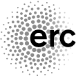 Forvaltningsorganet for Det Europæiske Forskningsråd — logo i sort og hvid