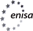 Európai Uniós Kiberbiztonsági Ügynökség – fekete-fehér logó
